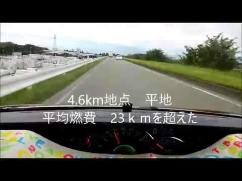 タントカスタムの実燃費測定 ターボで平均燃費22 9ｋｍ L Daihatsu Tanto The Mileage Measurement Youtube