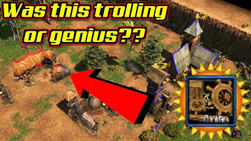 Was this trolling or actually genius??  AOE3