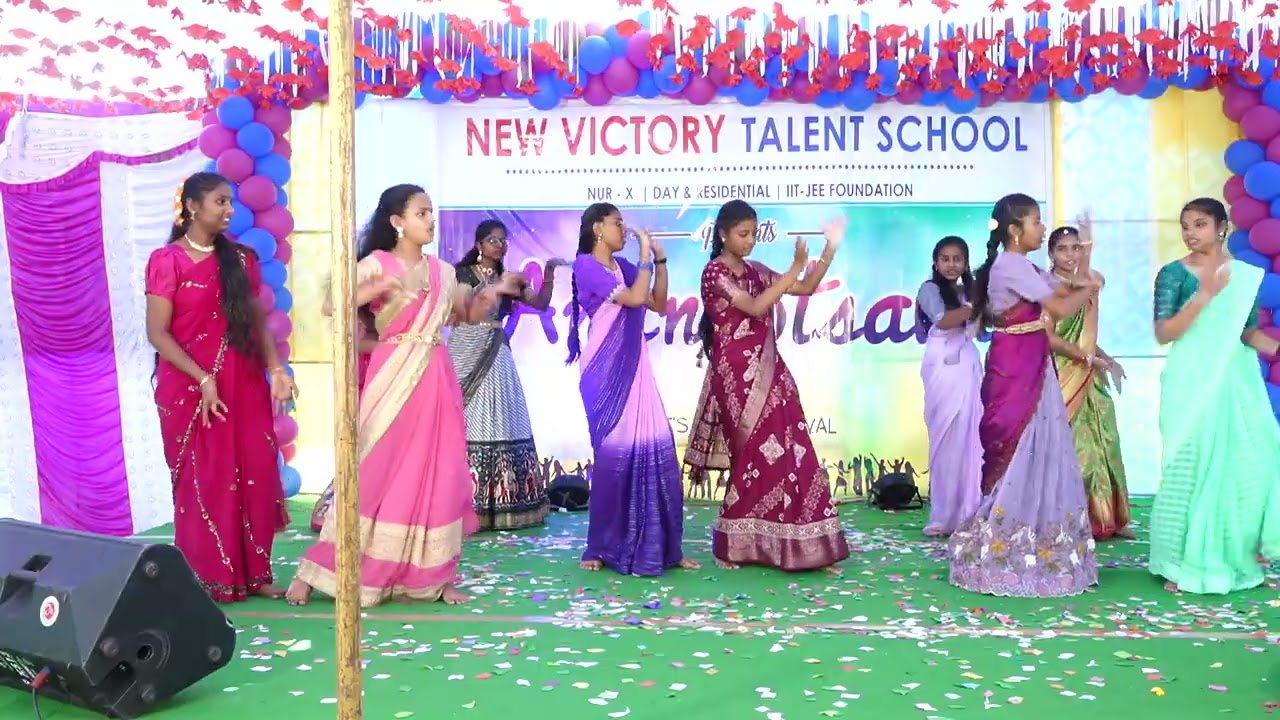 GRADE-9 DANCE PERFORMANCE || VISION || NEW VICTORY TALENT SCHOOL || ANANDOTSAVA 2025#KHAMMAM