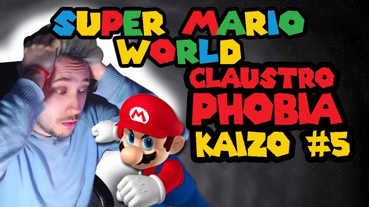 🔴 FASES ÉPICAS! DESAFIO KAIZO MARIO l CLAUSTROPHOBIA #5