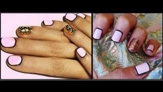 How To: Border Nail Manicure