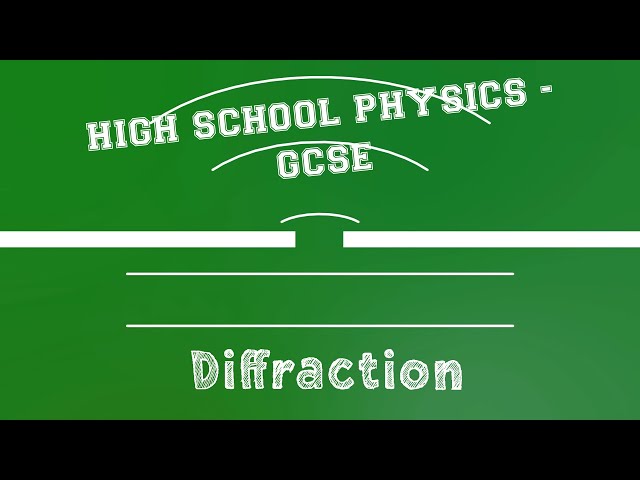 Physics - Waves - Diffraction