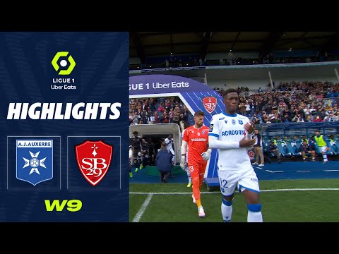 Auxerre Brest Goals And Highlights