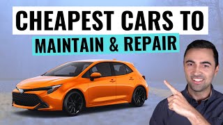 These Are The Cheapest Cars To Maintain & Repair That You Can Buy