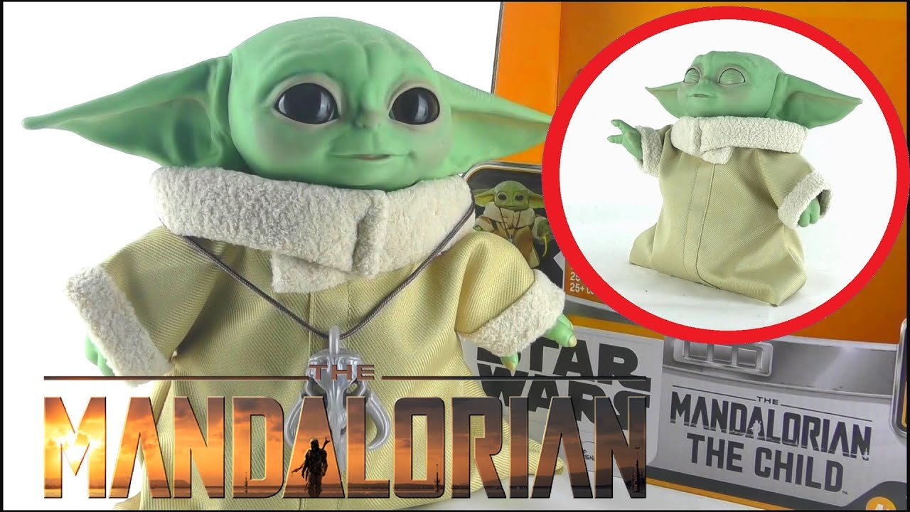 Behold, Baby Yoda! Hasbro reveals animatronic 'Child' and more from 'The  Mandalorian