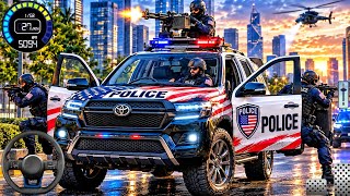 最新警察シミュレーターゲーム 2026 - 米国緊急事態 激しい警察アクション - Android版カーゲーム実況 screenshot 5