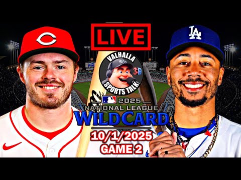 Los Angeles Dodgers vs Cincinnati Reds ⚾ MLB Baseball 🟢 MLB Play By Play LIVE STREAM in 3D.