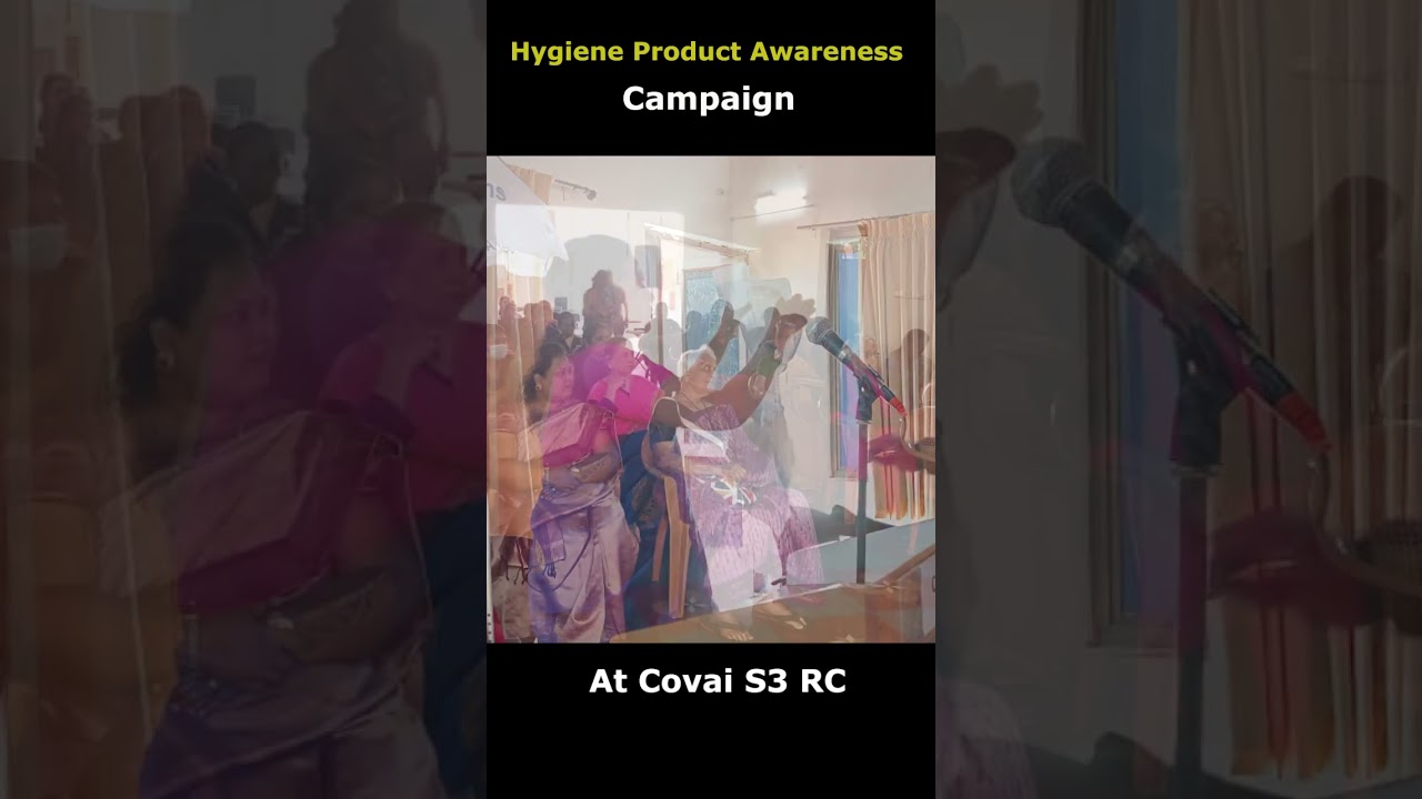Hygiene product awareness campaign at CovaiS3 Retirement Community