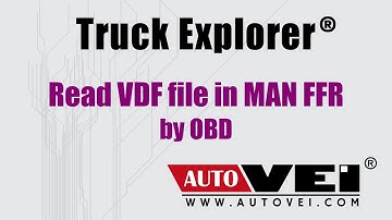 Read VDF file in MAN trucks from FFR by OBD