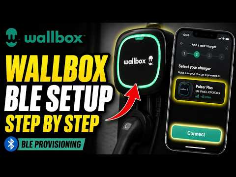 How to transfer EV charger setup via BLE provisioning - Step By Step