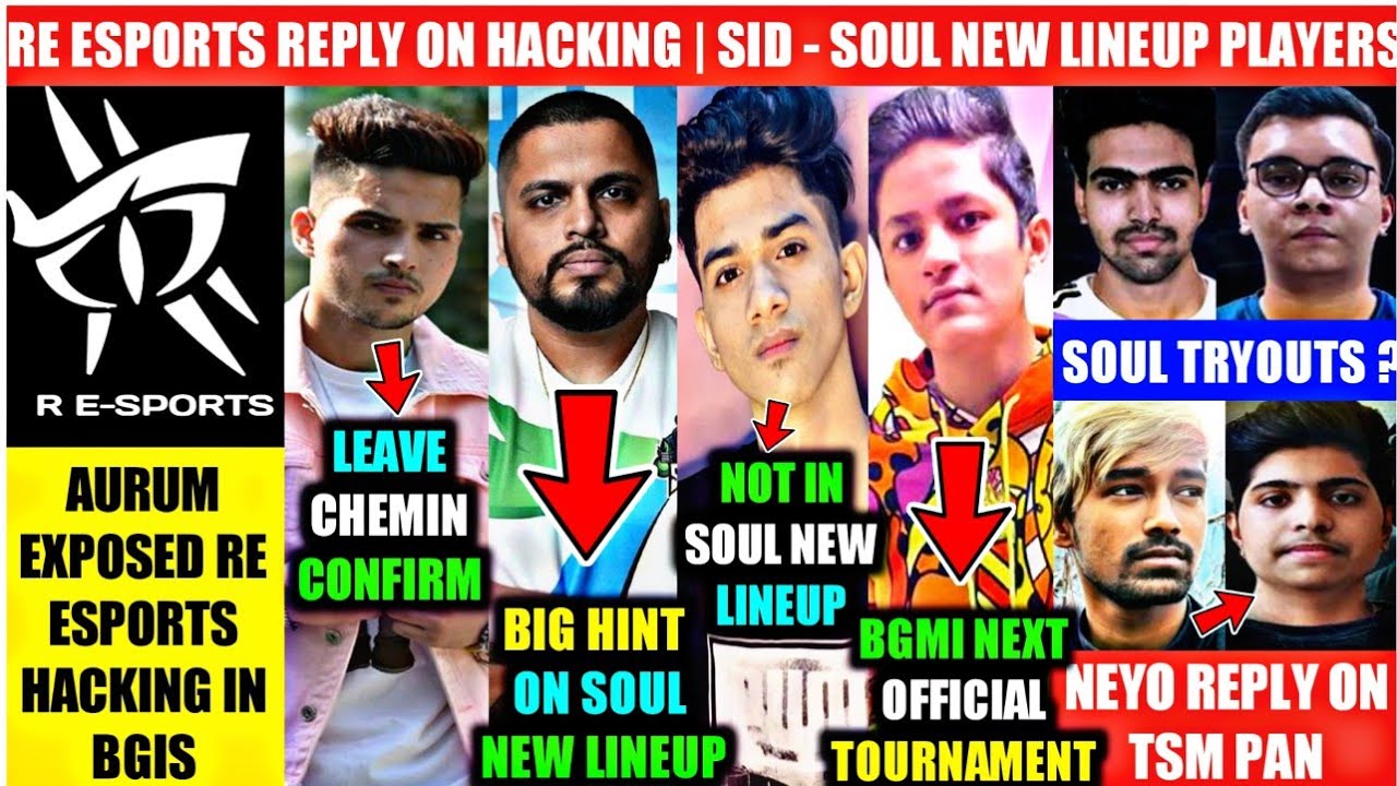 R-ESPORTS HACKING EXPOSED ? SID ON NEW LINEUP | BGMI NEXT OFFICIAL TOURNAMENT DATE | NEYO ON TSM PAN