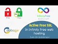 How to active SSL certificate in Infinity Free web hosting even on subdomain | Cabbage | 2021