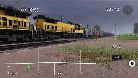 Trainz Simulator 3 Railfanning CNW Leads Empty coal train