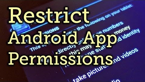 Restrict Android App Permissions on a Nexus 7 Tablet with Jelly Bean 4.3 [How-To]