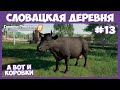 Наконец-то купил животных. Затариваемся коровками // Словацкая деревня  # 13 // Farming Simulator 19