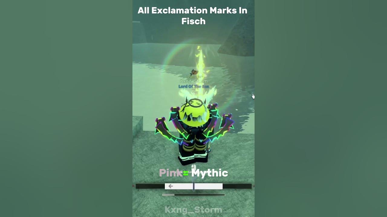 All Exclamation Marks In Fisch  #roblox #bloxfriut #internetmeme #Kxng_Storm #fisch
