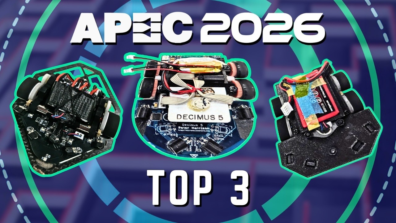 World's Fastest Maze Robots Compete at APEC 2026 - YouTube