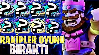 Kullandığım Deste Yüzünden Rakipler Maçı Bıraktı #clashroyale