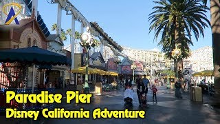 Take a stroll through paradise pier and see how the attractions,
shops, restaurants more looks before this section is transformed into
pixar in summ...