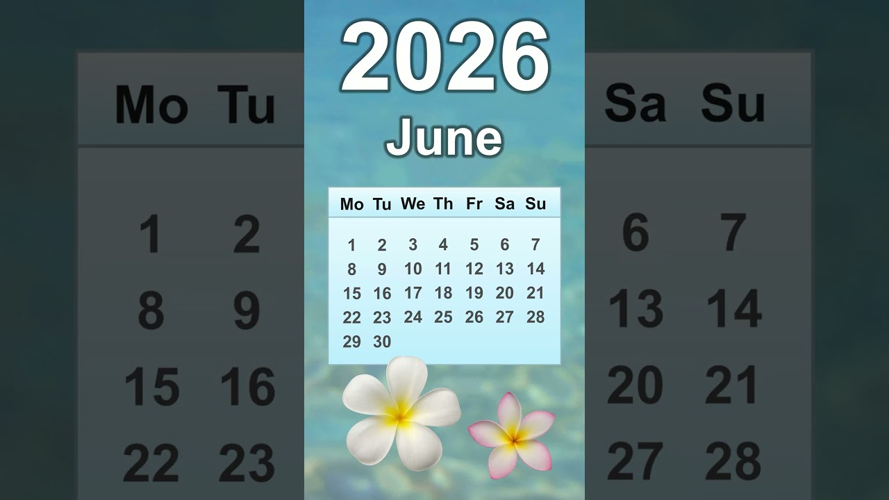 June 2026 Calendar