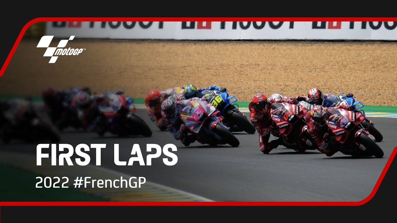 MotoGP™ First Laps 🚦 2022 #FrenchGP 🇫🇷
