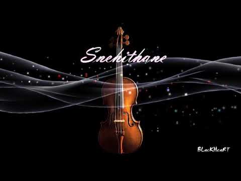 Snehithane violin cover bgm whatsapp status BLacKHeaRT 20