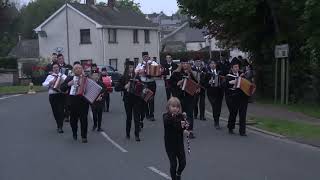 Rosslea Accordion Band @ Derryclavin Pipe 2024