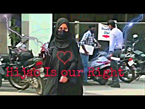 aye dushman e deen tune kis kom ko lalkara karnatka girl status||new hijab status karnatka|| #trend