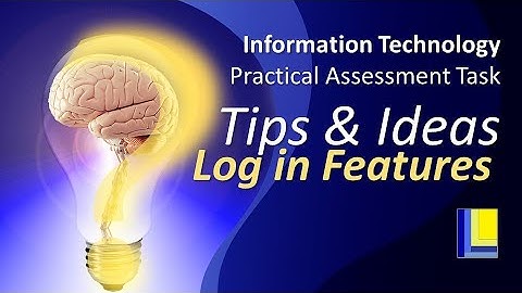 IT PAT Tips and Hints | Login Features