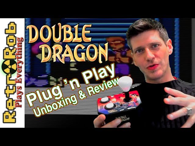 Double Dragon Plug & Play TV Arcade Video Game