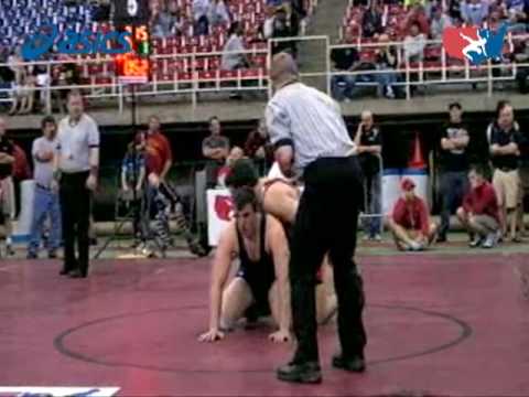 USAW Junior Folkstyle Nationals: 215 pound final -...