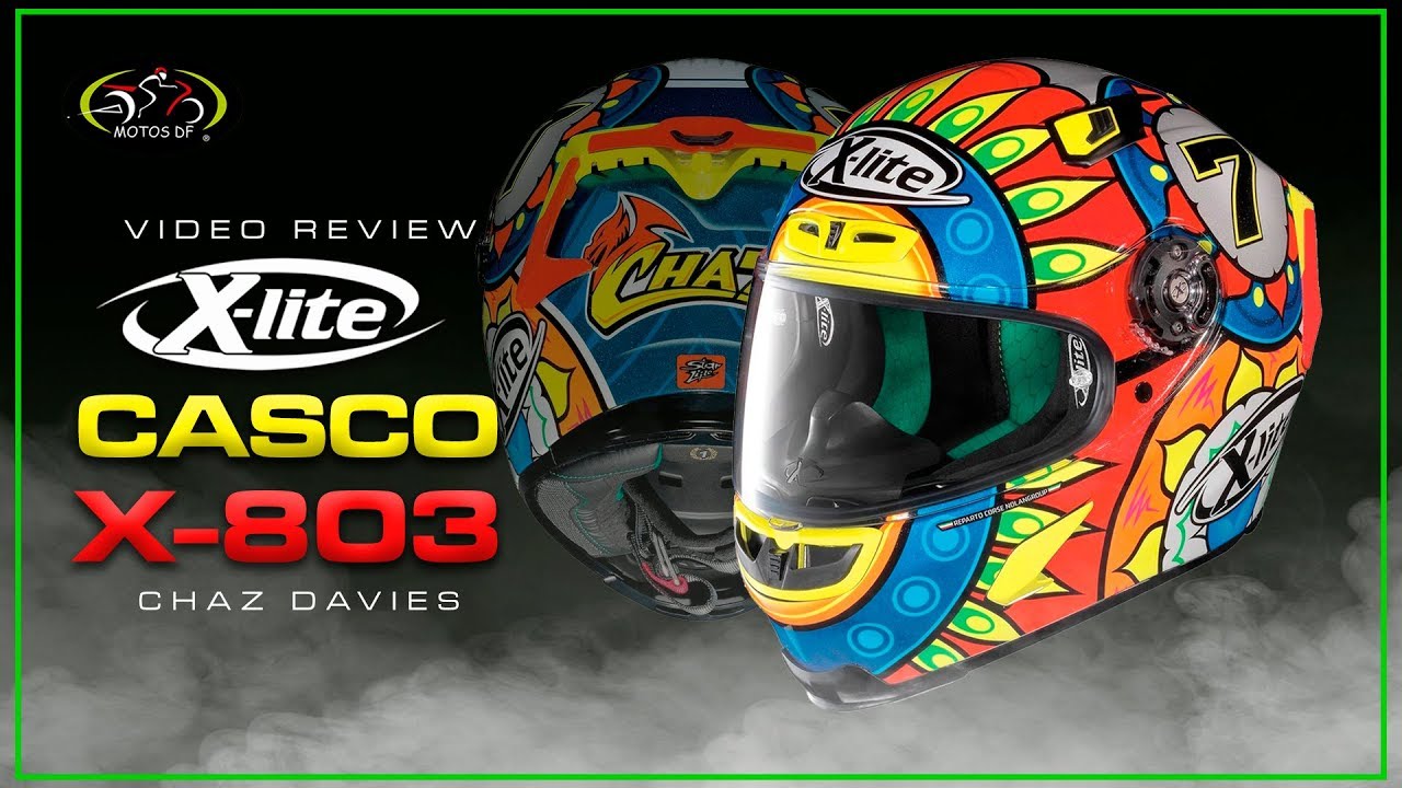 Casco X- lite X803 Chaz Davies - MOTOS DF - YouTube