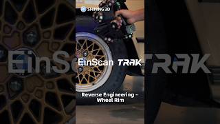 EinScan Trak – Scan and Reverse Engineering a BMW Wheel Rim