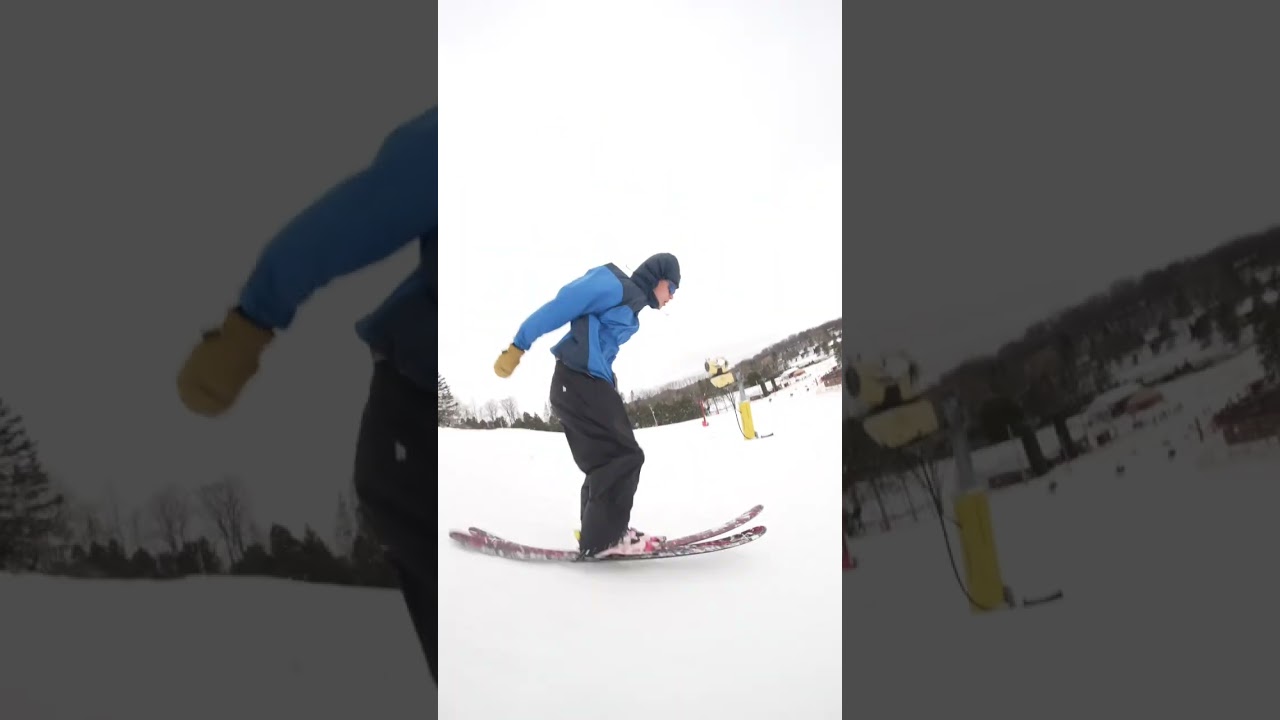 Spring skiing in full effect