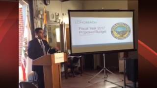 Mayor Robert Garcia unveiled the proposed 2017 Long Beach Budget Live on Facebook