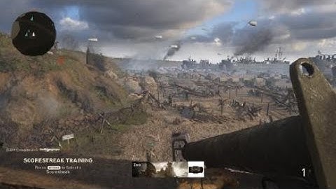 Call of Duty WW2 Best Scorestreak to use in scorestreak training