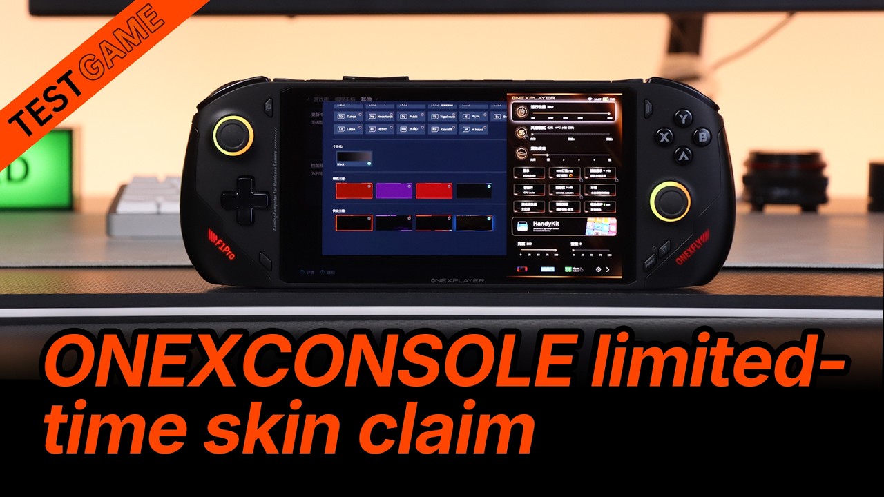 Onexplayer 2026 New Year Limited Theme And Skins Available Now Youtube 