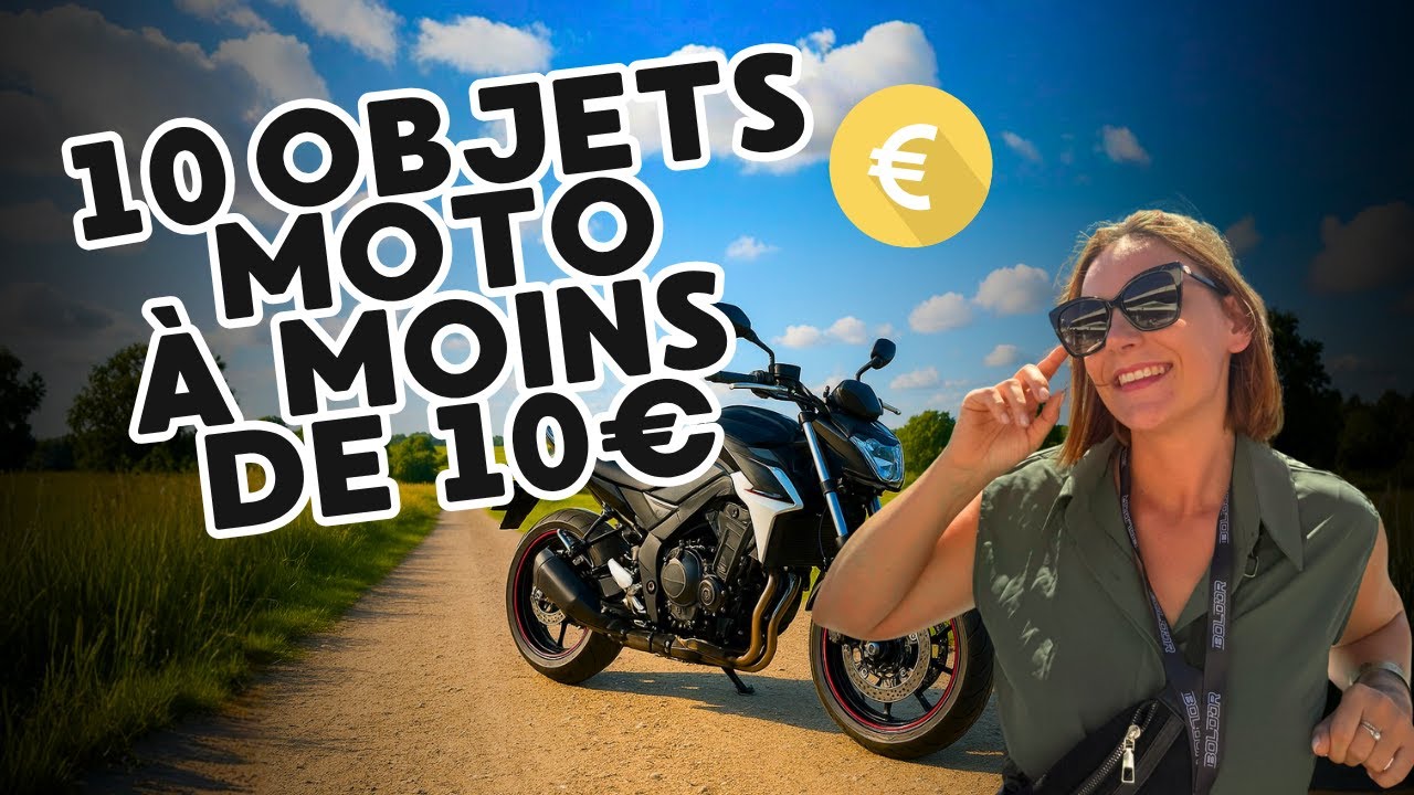 J’ai trouvé les MEILLEURS objets moto à moins de 10 € ! 😱💸