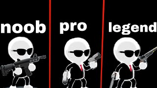 NOOB VS PRO VS LEGEND. JOHNNY TRIGGER INDONESIA. screenshot 5