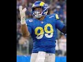 Could Aaron Donald be coming out of retirement? 👀