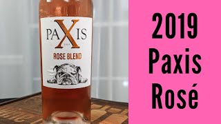 2019 Paxis "Bulldog" Rosé Wine Review