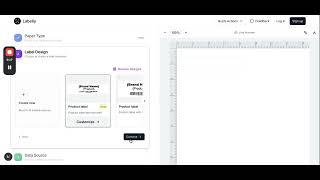 Labeliy Demo — Design, Edit & Print Labels in Bulk