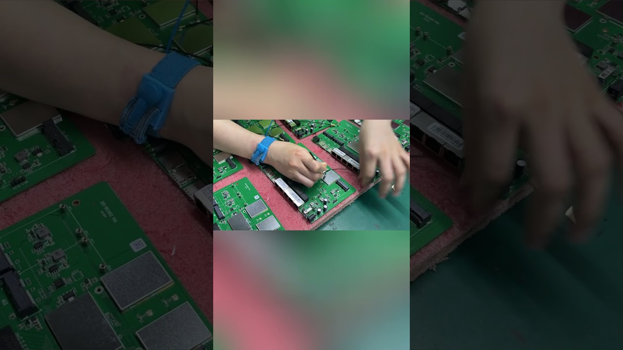 Welcome to a behind-the-scenes look at the ZBT router factory!