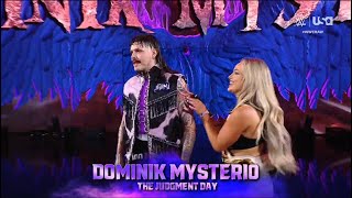 Liv Morgan And Dirty Dominik Mysterio Entrance - Wwe Raw 7082024