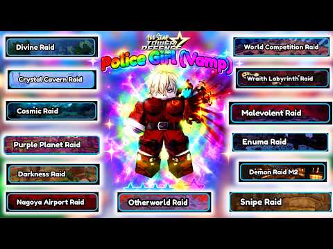 2 Units World 2 Raids | LITERALLY BROKEN?! 6★ Police Girl (Vamp) | ASTD Update 4 2026