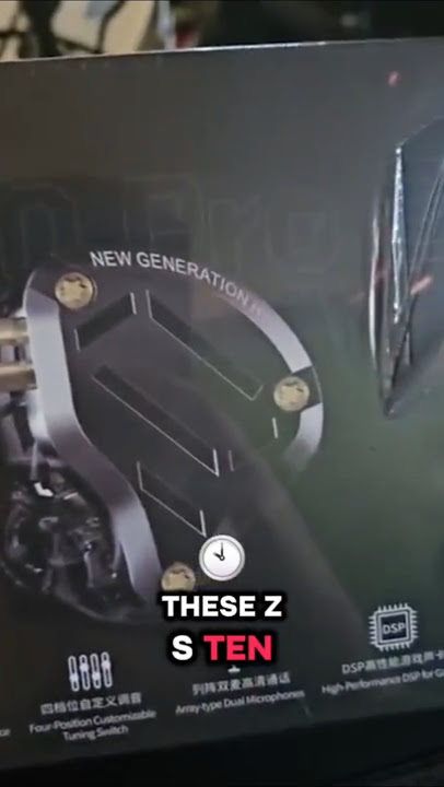 AMAZING QUALITY IEMS BY @KZ_official #shorts #rainbowsix #r6s #likes #fyp #subscribe
