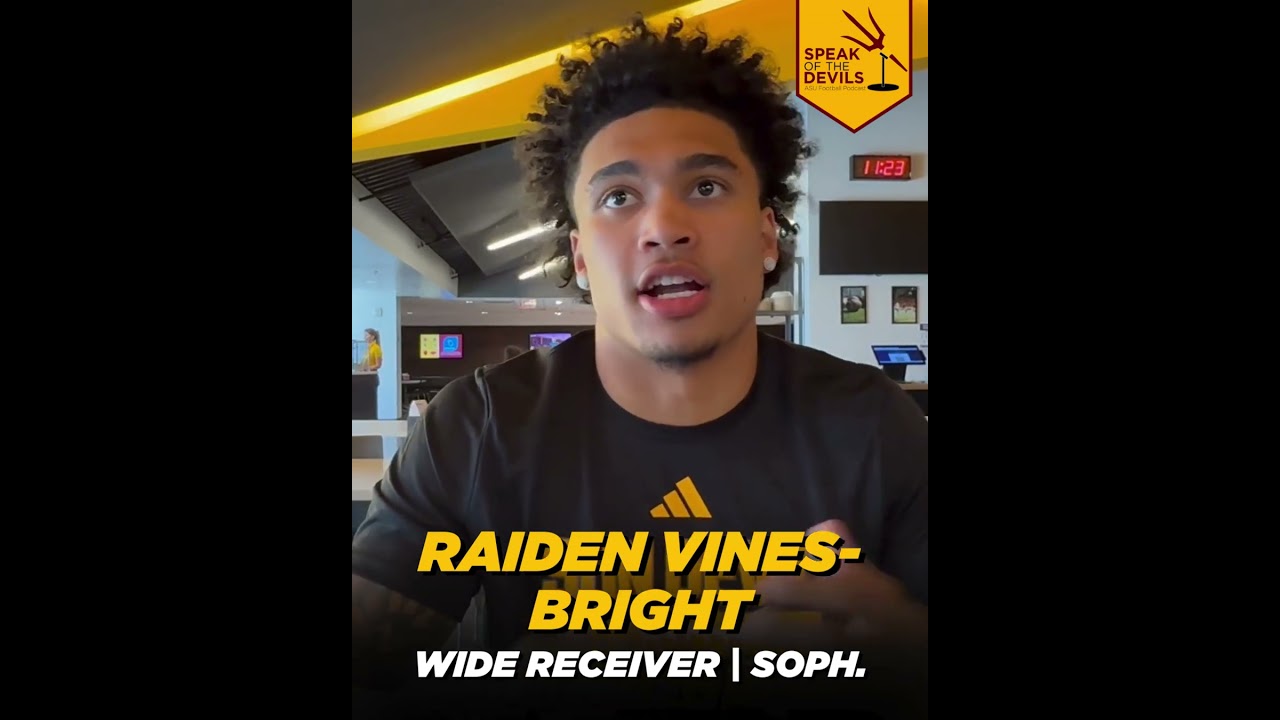 Get to know new ASU wide receiver Raiden Vines-Bright | Speak of the Devils
