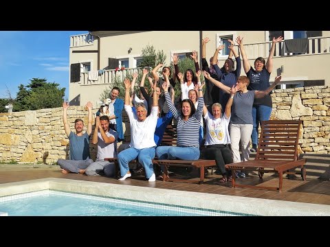 Film still — yoga retreat in Croatia with Shaanti Ultra Yoga, 2022
