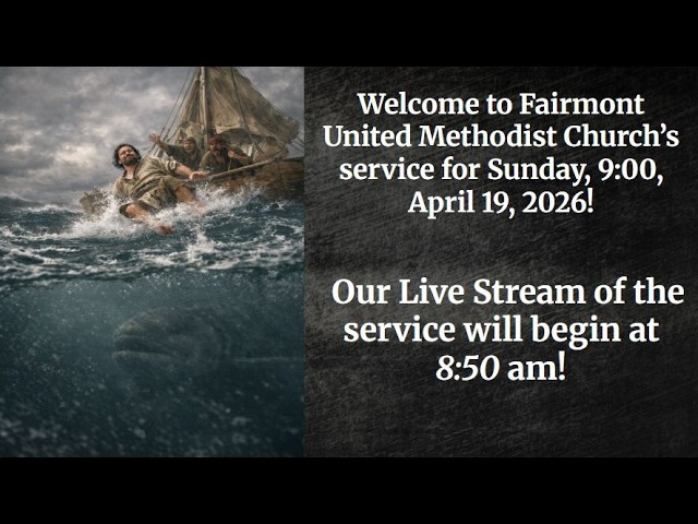 Sunday Worship 9:00 am 4/19/2026.