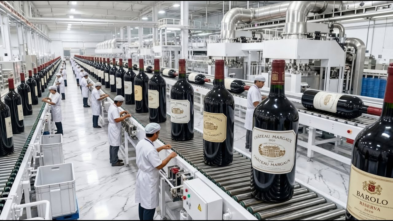 Inside a MODERN Wine Factory The SHOCKING Truth About Daily Production